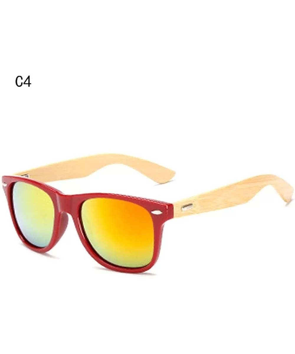 Sunglasses Men Women Travel Goggles Sun Glasses Vintage Wooden Leg C1 - C4 - CO18XE9SN9D $5.90 Aviator