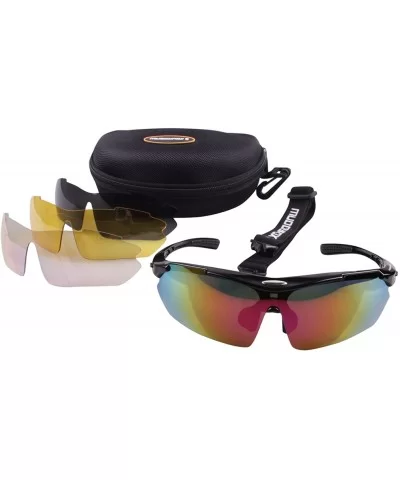 Mens Sunglasses 200 - Black - C518C78K840 $44.38 Rimless