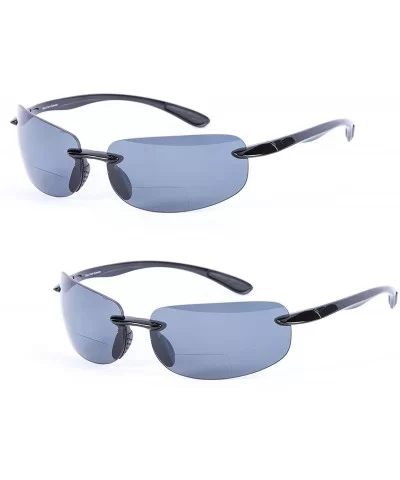 Lovin Sport Polarized Bifocal Sunglasses - Polarized - Black/Black - CG1889SIEDW $32.70 Sport