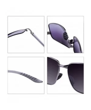 Polarized Fashion Sunglasses for Men 100% UV Outdoor Sports/Driving - Black - CQ18E4N0O5W $6.74 Sport