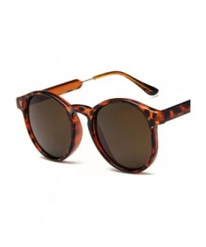 Unisex Round Sunglasses Women Trending Products Leopard Transparent Circle Glasses Oculos De Sol Feminino - CD1984AHCKG $12.8...