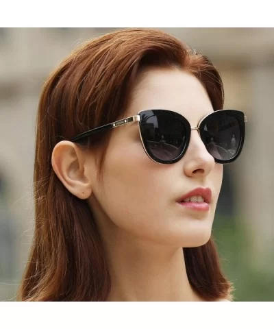 Cat Eyes Sunglasses for Women Fashion Vintage Eyewear for Driving Fishing UV400 Protection 6089 - CV18UGGUY8Z $17.68 Cat Eye