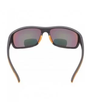 Bifocal Sunglasses UV 400 Protection Reading Sunglasses - Orange-mirror - CY18NED4S5D $7.98 Rectangular