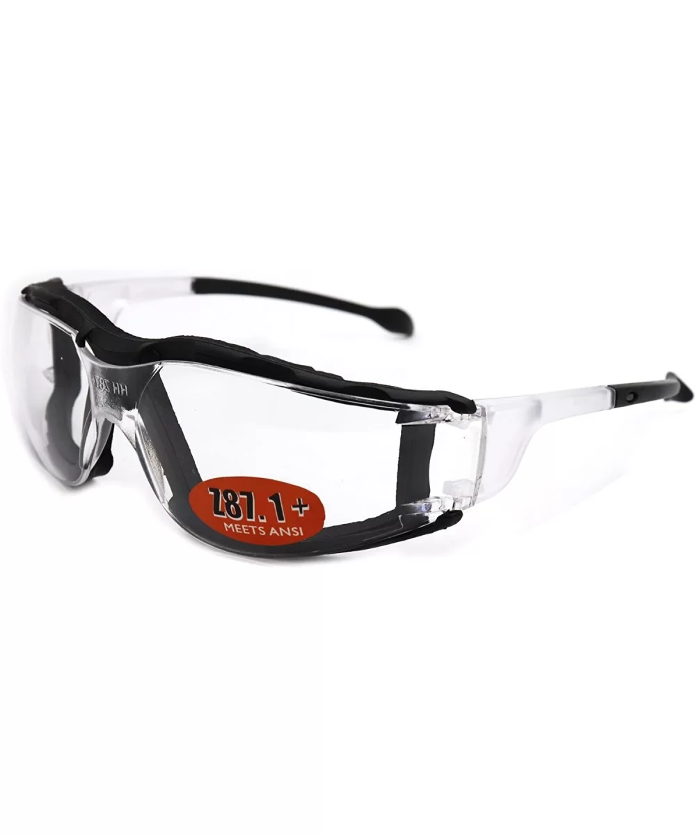 Medical Safety Glasses Surgical Liquid Splash Shield Cushion Meets ANSI Z87.1 - CX12GFSB03N $15.54 Rectangular