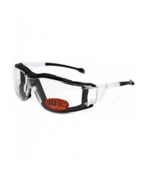 Medical Safety Glasses Surgical Liquid Splash Shield Cushion Meets ANSI Z87.1 - CX12GFSB03N $15.54 Rectangular