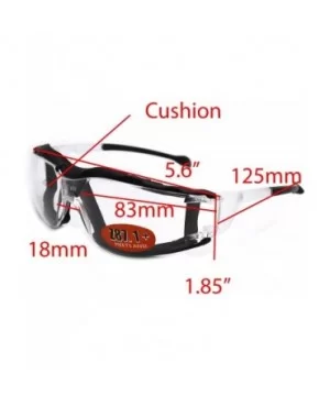 Medical Safety Glasses Surgical Liquid Splash Shield Cushion Meets ANSI Z87.1 - CX12GFSB03N $15.54 Rectangular