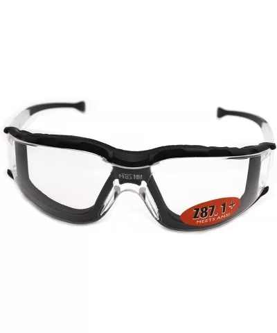 Medical Safety Glasses Surgical Liquid Splash Shield Cushion Meets ANSI Z87.1 - CX12GFSB03N $15.54 Rectangular