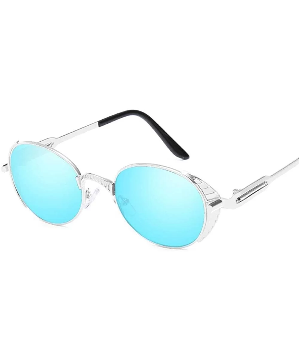 Steampunk Polarized Sunglasses Women Men Spring Sun Glasses Women Men Eyewear 1 - 5 - CH18XE052GY $8.80 Aviator