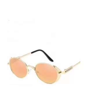 Steampunk Polarized Sunglasses Women Men Spring Sun Glasses Women Men Eyewear 1 - 5 - CH18XE052GY $8.80 Aviator