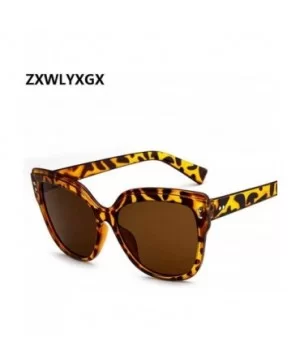 Cat Eye Fashion Sunglasses Men Women Brand Designer Eyebrows Butterfly C10 - C3 - CL193WCEO3A $6.21 Butterfly