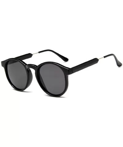 Retro Round Sunglasses Women Men Design Transparent Sun Glasses Oculos De Sol Feminino Lunette Soleil - 3 - CN197A2IH80 $28.2...