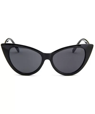 New Retro Sexy Mirror Sunglasses Women Brand Designer Luxury Vintage Cat Eye Sun Glasses Ladies Female UV400 - CY198ZM3DUH $2...