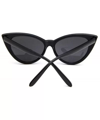 New Retro Sexy Mirror Sunglasses Women Brand Designer Luxury Vintage Cat Eye Sun Glasses Ladies Female UV400 - CY198ZM3DUH $2...