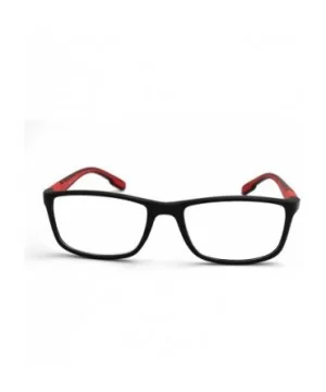 Soft Matte Black w/ 2 Tone Reading Glasses Spring Hinge 0.74 Oz - Z1 Matte Black Matte Red - CJ18SYOCOGG $15.58 Rectangular