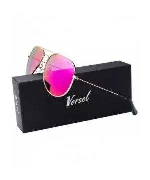 Aviator Sunglasses for Men Women Mirrored Lens UV400 Protection Lightweight Polarized Aviators Sunglasses - C318LE2T76R $12.0...