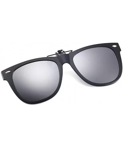 Polarized Sunglasses for Women Men's Clip-on Sunglasses Sports Stylish Sunglasses - ❦gray - CQ18UXT07ZZ $7.96 Sport