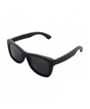 Bamboo Wood Sunglasses Polarized Wooden Frame UV400 Summer Eyewear-SG6001 - Ebony - C718E5C3SDX $4.85 Wayfarer