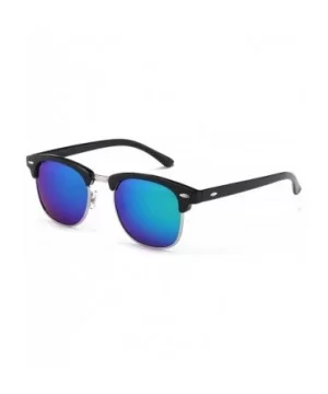 New Fashion Semi RimlPolarized Sunglasses Men Women Er Half Frame Sun Glasses Classic Oculos De Sol UV400 - C3199CH8NG5 $16.3...