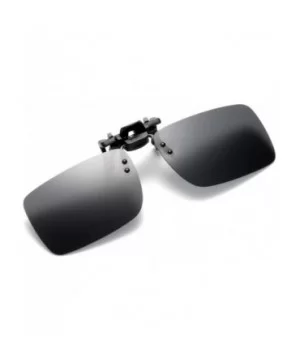 Sunglasses Rectangle Polarized Protection Anti Glare - C218A0TUL0R $26.16 Rimless