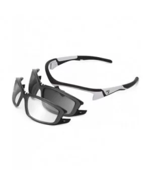 Rocker - Wind Blocking Sunglasses - Interchangeable Gray and Clear Lenses - CC128MZXTVN $47.96 Wrap