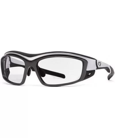 Rocker - Wind Blocking Sunglasses - Interchangeable Gray and Clear Lenses - CC128MZXTVN $47.96 Wrap