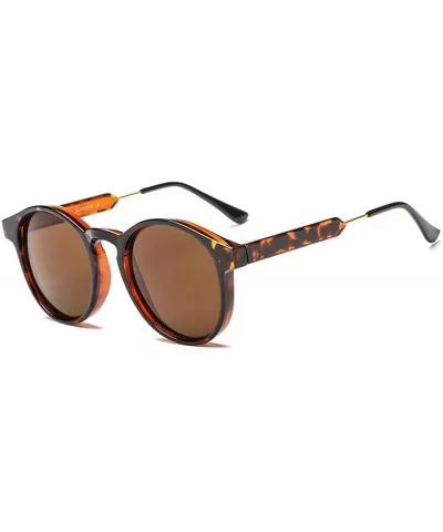 Retro Round Sunglasses Women Men Design Transparent Sun Glasses Oculos De Sol Feminino Lunette Soleil - 3 - CN197A2IH80 $28.2...