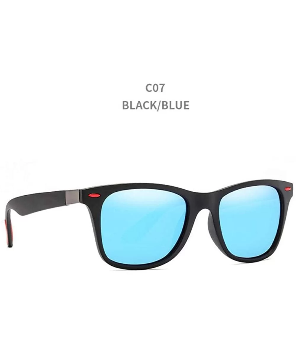 2019 Classic Polarized Sunglasses Women Men Darkblue Gray C01 - Black Blue C07 - C918XE9MN37 $5.02 Aviator