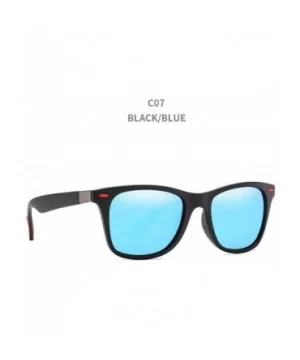 2019 Classic Polarized Sunglasses Women Men Darkblue Gray C01 - Black Blue C07 - C918XE9MN37 $5.02 Aviator