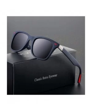 2019 Classic Polarized Sunglasses Women Men Darkblue Gray C01 - Black Blue C07 - C918XE9MN37 $5.02 Aviator