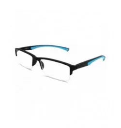 6904 SECOND GENERATION Semi-Rimless Flexie Reading Glasses NEW - A1 Baby Blue - CC18WUSE9YM $12.06 Semi-rimless