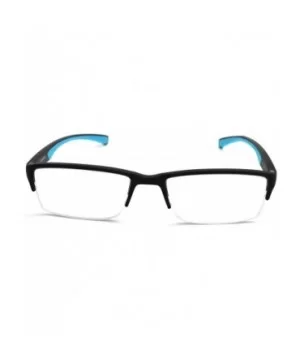 6904 SECOND GENERATION Semi-Rimless Flexie Reading Glasses NEW - A1 Baby Blue - CC18WUSE9YM $12.06 Semi-rimless