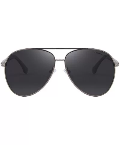 Design Men Sunglasses HD Polarized Luxury Shades UV400 S8728 - Gray - C212IW30MIX $22.40 Aviator