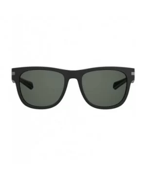 Men's PLD2065/S Polarized Square Sunglasses- Matte Black- 54 mm - C9180L9Z9RR $37.96 Square