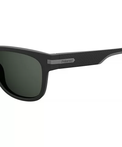 Men's PLD2065/S Polarized Square Sunglasses- Matte Black- 54 mm - C9180L9Z9RR $37.96 Square