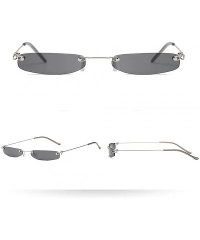 Glasses Fashion Sunglasses Transparent - CK194GE0IS5 $5.80 Goggle