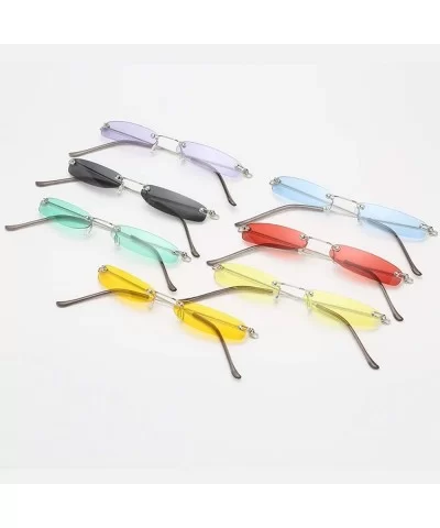 Glasses Fashion Sunglasses Transparent - CK194GE0IS5 $5.80 Goggle