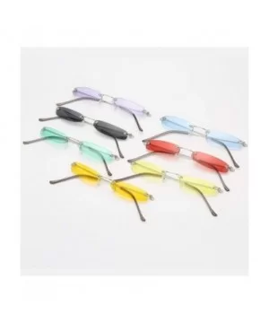 Glasses Fashion Sunglasses Transparent - CK194GE0IS5 $5.80 Goggle