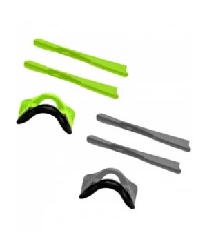 Replacement Earsocks & Nosepieces Rubber Kits M2 Frame/M2 Frame XL Sunglass - Gray + Green - C1194YOQRSO $15.26 Rectangular