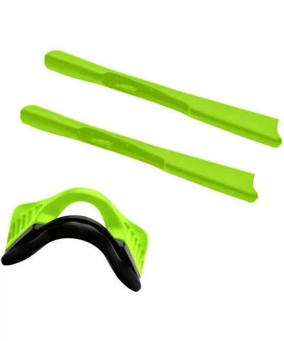 Replacement Earsocks & Nosepieces Rubber Kits M2 Frame/M2 Frame XL Sunglass - Gray + Green - C1194YOQRSO $15.26 Rectangular