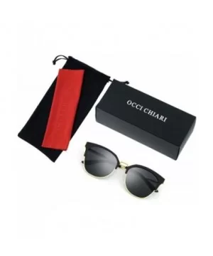 Stylish Polarized Sunglasses 100% UV Protection For Women - B3-black - C618GNSOHTU $8.28 Round