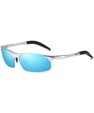 Polarized Sunglasses Sunglasses for Men Polarized Sunglasses for Men - F - CE198OHEYL8 $16.30 Round