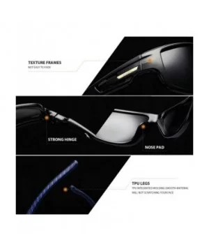 Polarized Driving Sunglasses TR90 Unbreakable Frame for Men Women Running Cycling FDA Approved - Black - CR18LTULEWL $12.41 S...