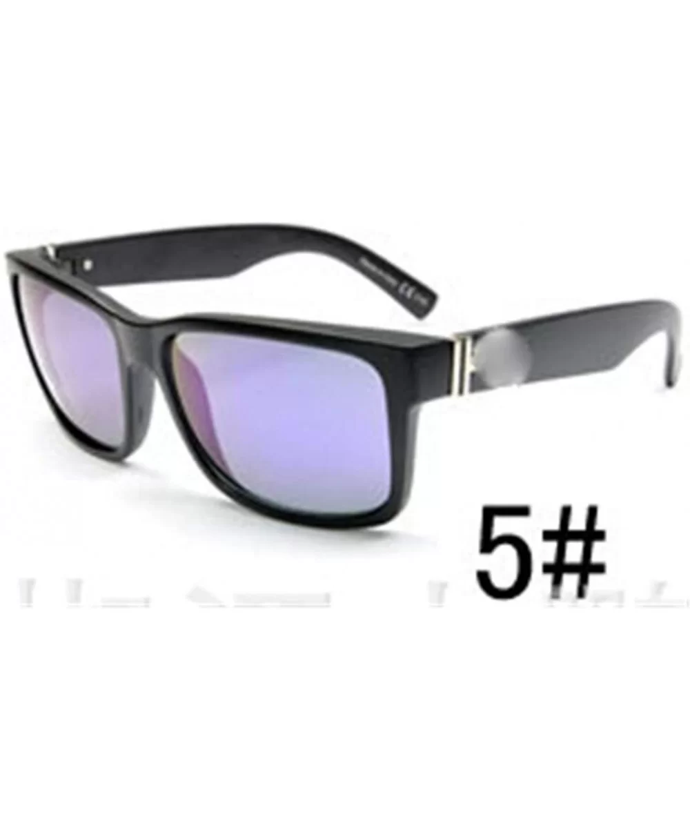 Men Eyewear Sunglasses Sun Glasses Glasses with Color Box - 5 - C3194OUS5SR $17.92 Oval