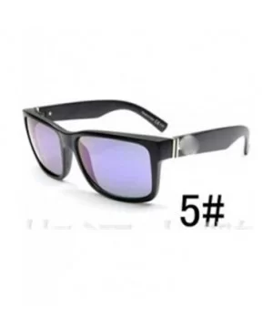 Men Eyewear Sunglasses Sun Glasses Glasses with Color Box - 5 - C3194OUS5SR $17.92 Oval