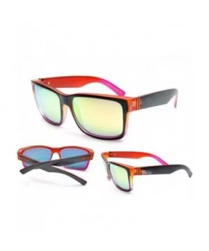 Men Eyewear Sunglasses Sun Glasses Glasses with Color Box - 5 - C3194OUS5SR $17.92 Oval