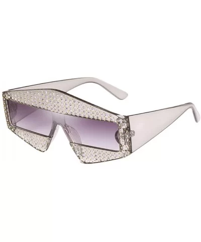 Fashion Star Sunglasses Men Women - UV400 Protection Eyewear with Case - Light Gray - CX18DMQ5OCT $14.79 Sport