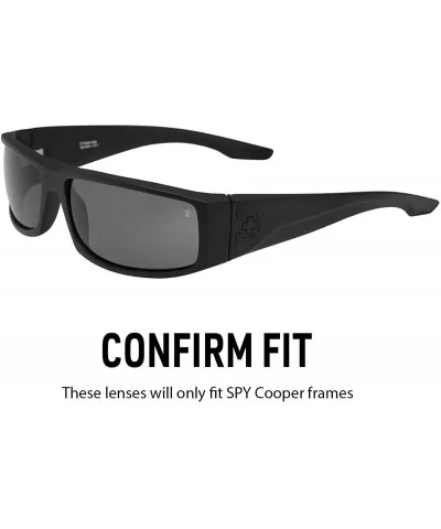 Polarized Replacement Lenses for Spy Cooper Sunglasses - Multiple Options - 24K Gold Mirror - CE120YTIO9R $23.66 Sport