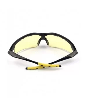 Men's HD Night View Driving Glasses Anti-Glare Rain Day Night Vision Cycling Sunglasses - Black/Yellow20 - CU18D5SCKK4 $8.44 ...