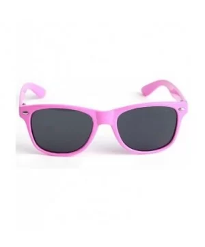 2019 New Cool Sunglasses For Kids Brand Design Sun Glasses For Children Black - Pink - CG18Y6S3GME $5.86 Aviator