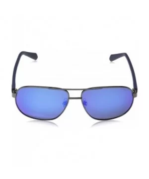 Men's Pld2059/S Square Sunglasses - Dk Ruthen - CU185ALND5W $40.44 Square